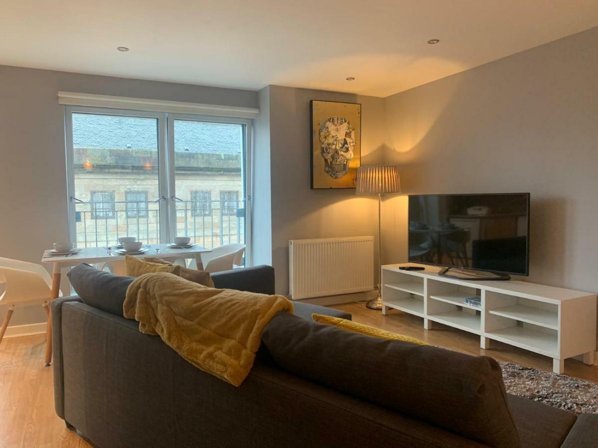 Merchant City Modern 1 Bed Executive Flat Glasgow Luaran gambar
